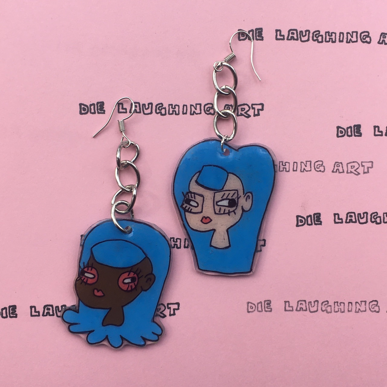 Chick Habit mismatched Earrings