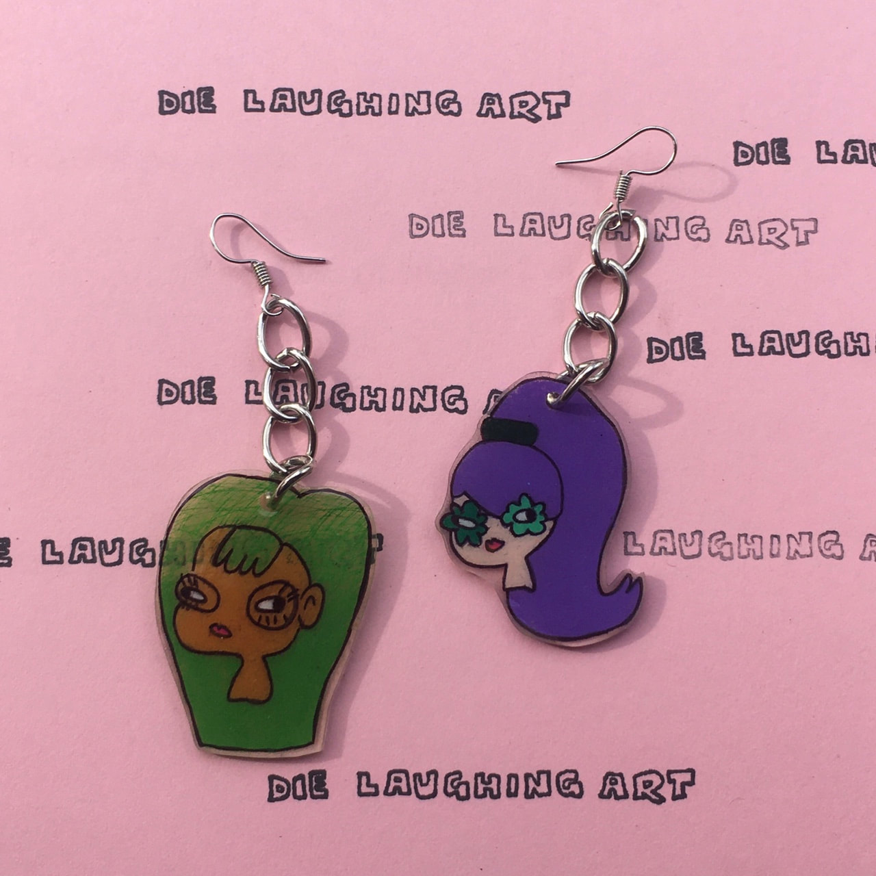 Chick Habit mismatched Earrings