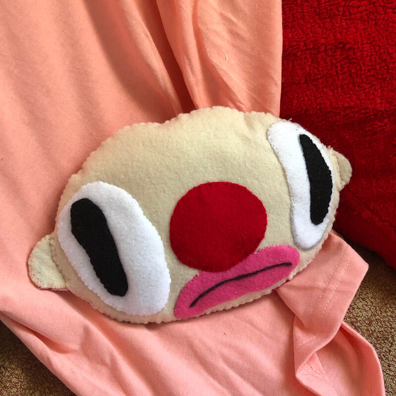 Carnival clown plush