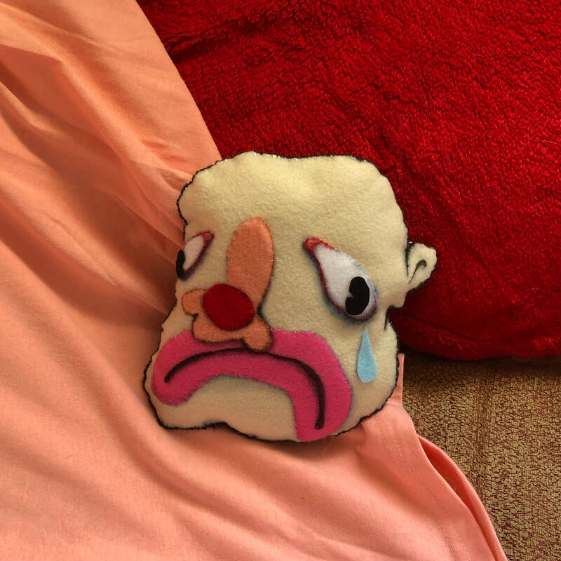 Giggles clown plush