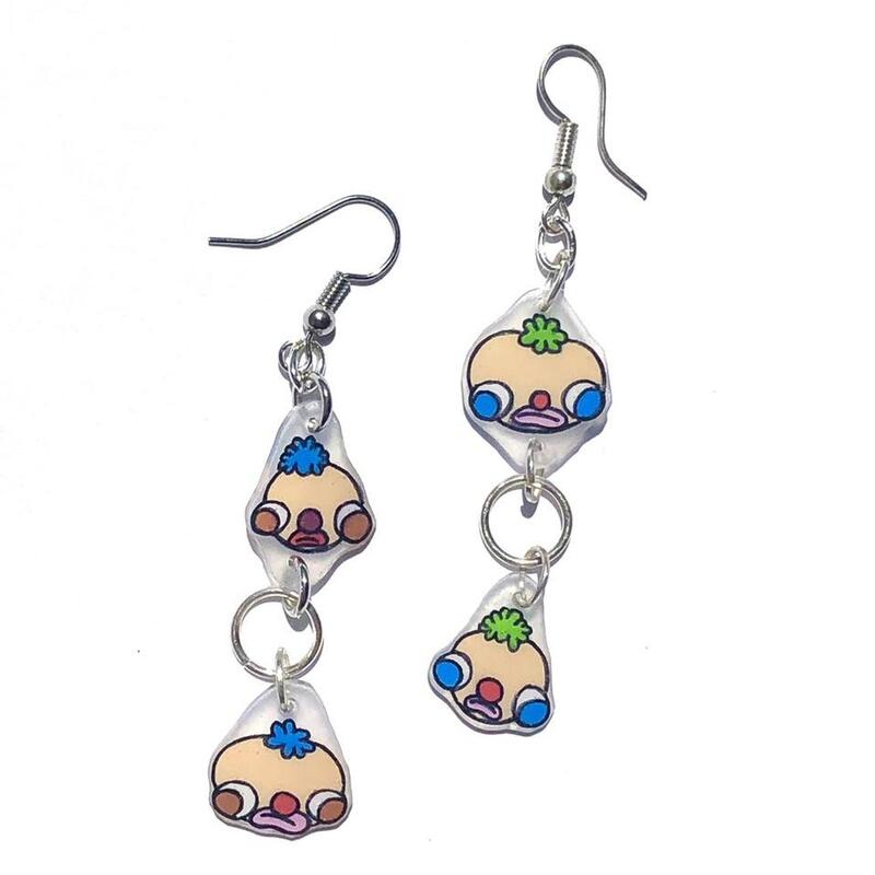 Little clowns earrings